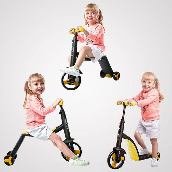 Fawn Toys 3-in-1 Junior Kick Scooter / Balance Bike