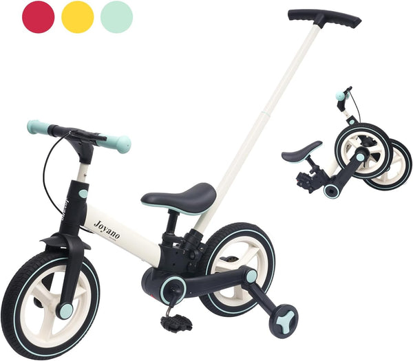 Joyano 6-in-1 Multifunctional Foldable Tricycle/Balance Bike/Push Bike for 3-8 Yrs Kids